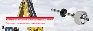 Компактная линейная измерительная система TR-Electronic для установки в цилиндрах