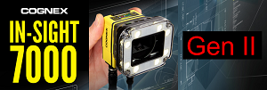 Новое поколение систем машинного зрения Cognex In-Sight 7000 GII