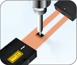 Определение наличия небольших кристаллов ИС на вакуумной захватной головке