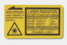 Лазер класса 2