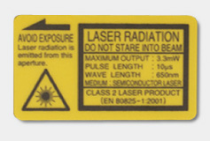 Лазер класса 2