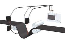 К контроллеру можно подключить до 3 головок датчика. Возможность измерения толщины и разницы уровней с помощью одного контроллера.