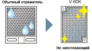 V-60K (незапотевающий отражатель)