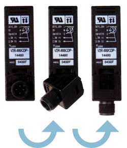 Разъем можно поворачивать при монтаже.
