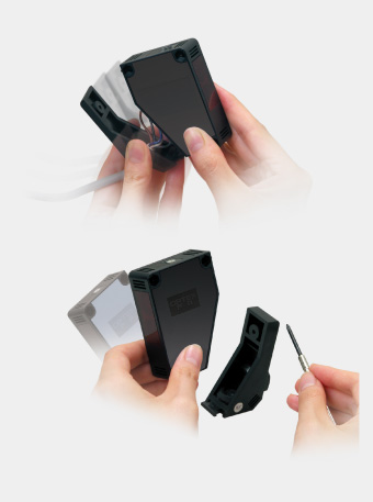 Просто замените основной корпус, оставив основание и кабель на месте.