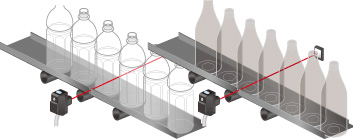 Стабильное детектирование даже пластика/стекла