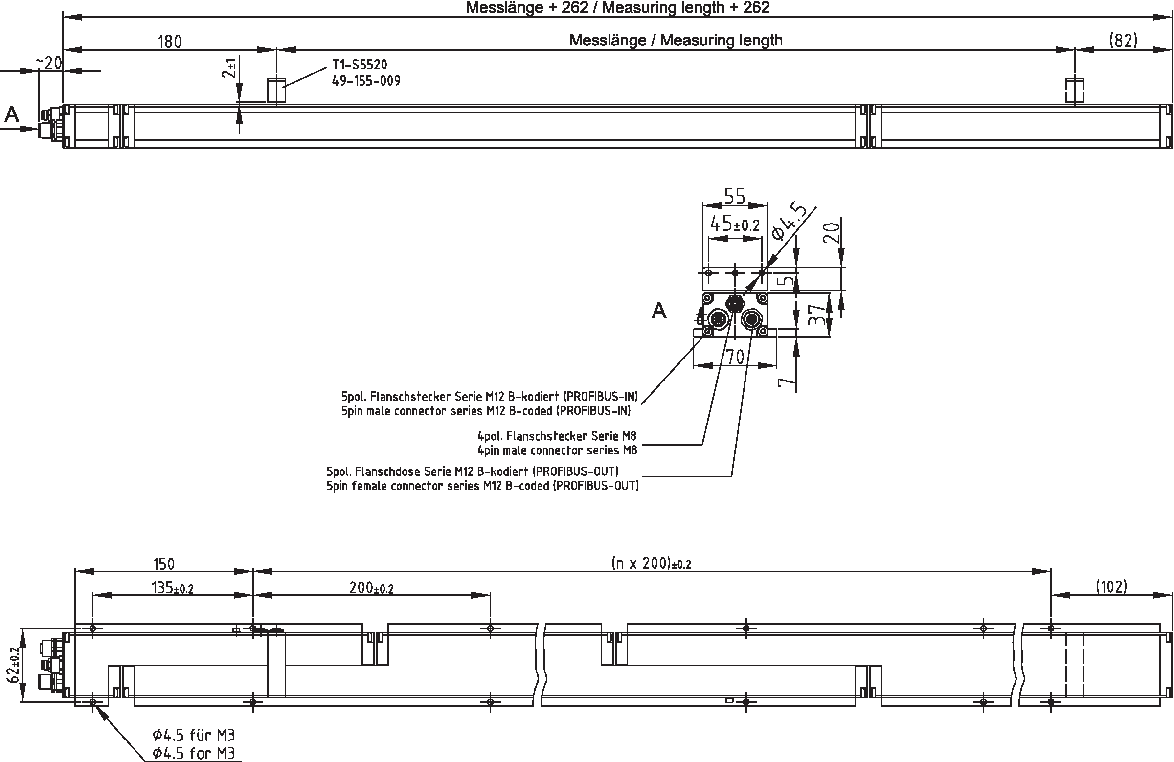 Linear-Transducer LMC55 - PB