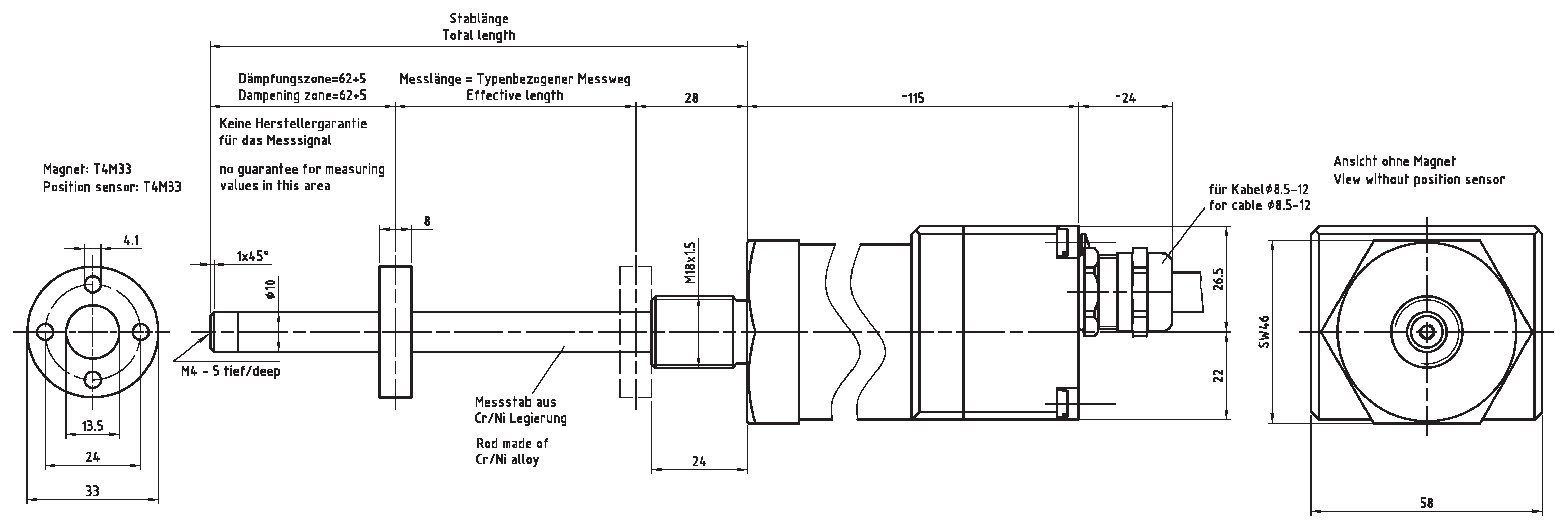 Linear-Transducer LA46 (H) - DN