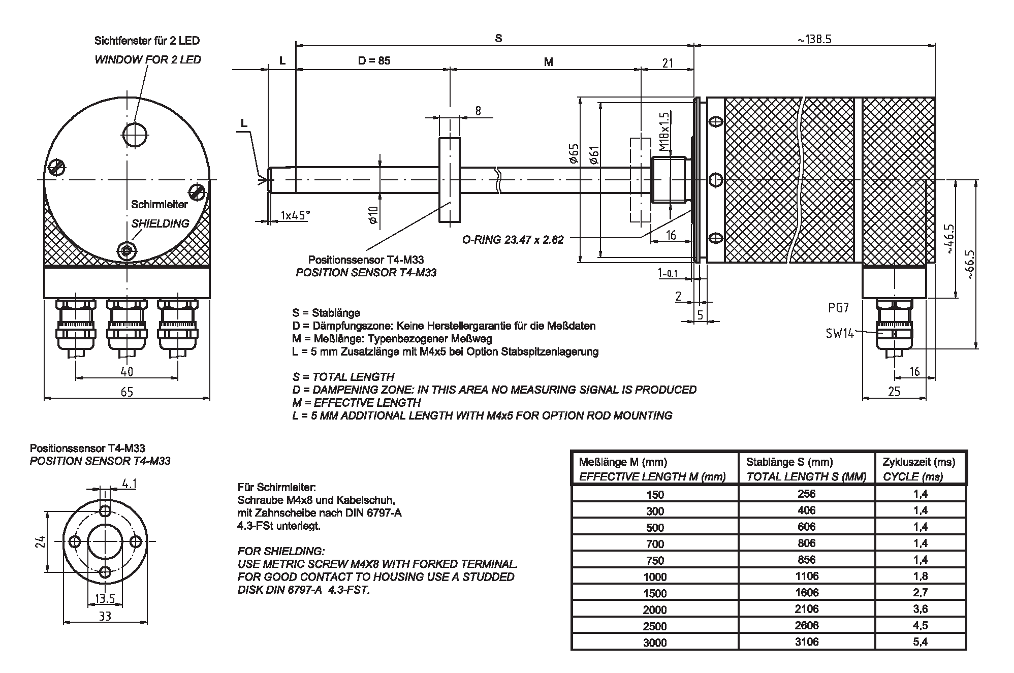 Linear-Transducer LA66K - LWL