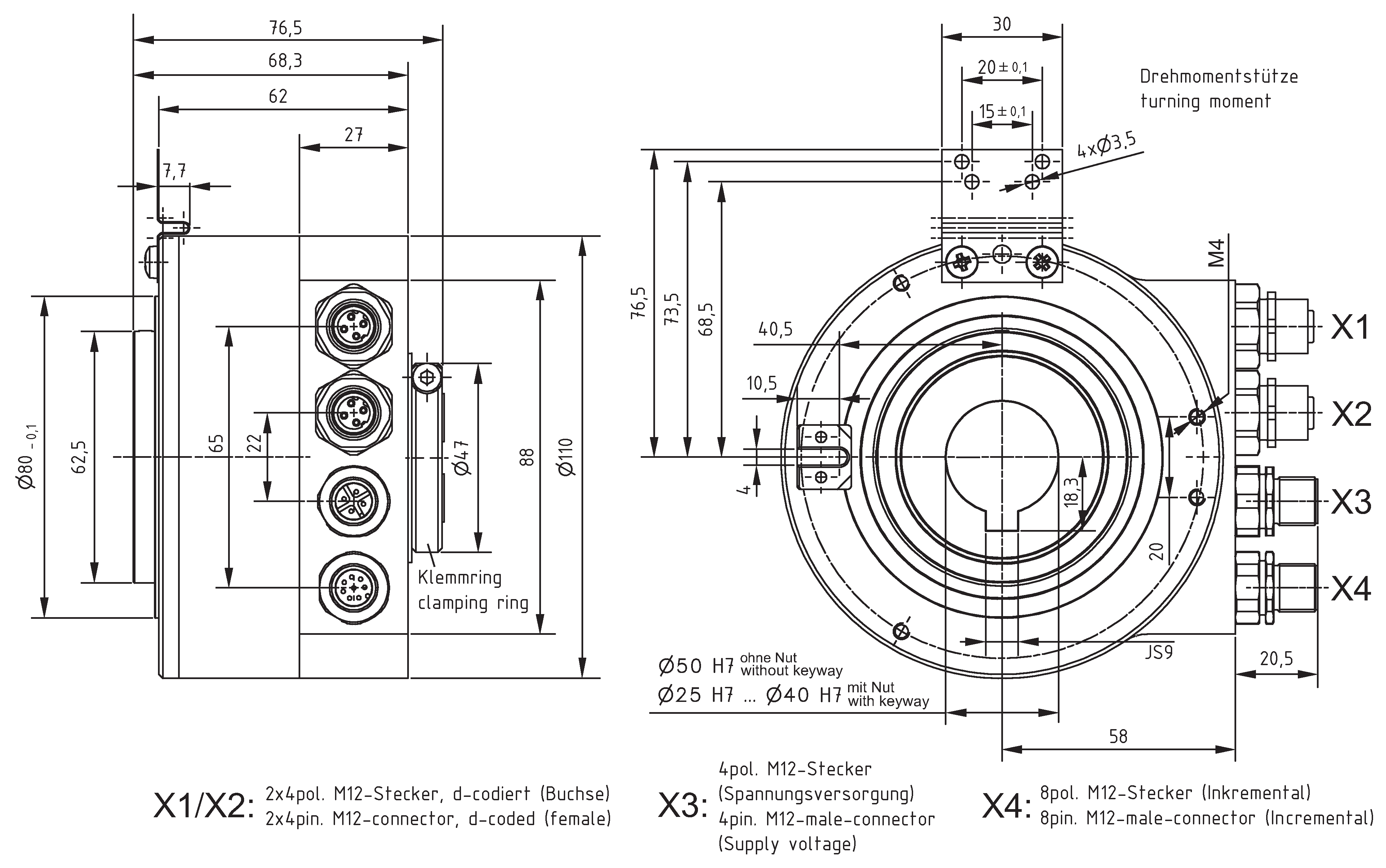 Absolute-Encoder CEH110 - ETC