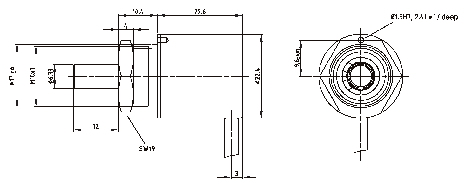 Absolute-Encoder CMV22 - ASI