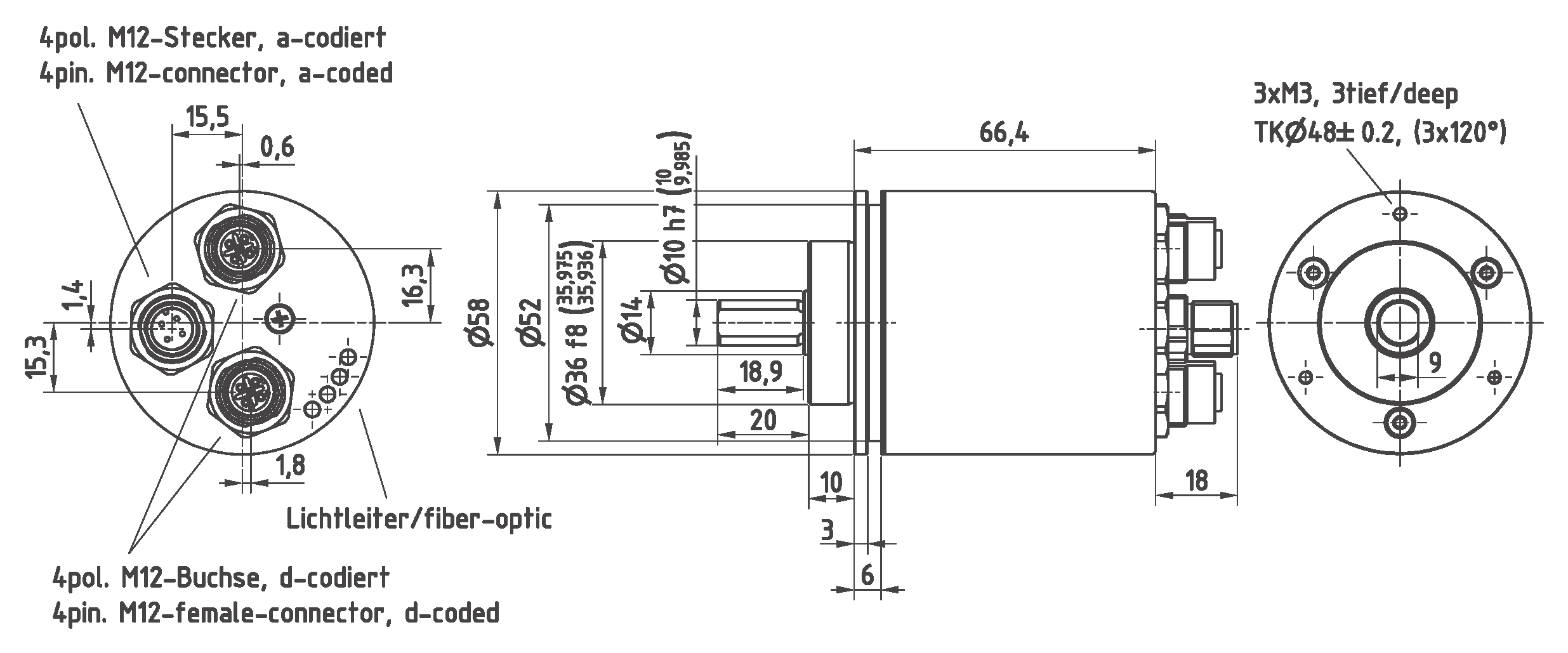 Absolute-Encoder CEV58 - ES3