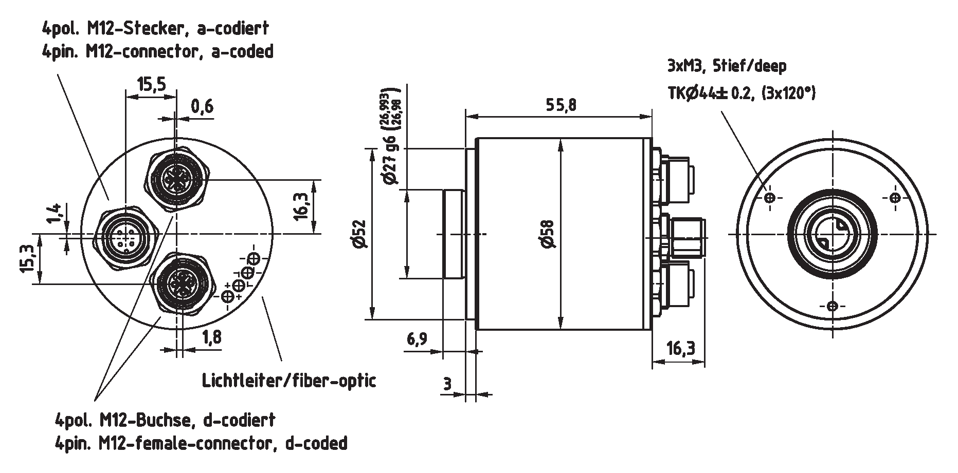 Absolute-Encoder CEK58 - EPN