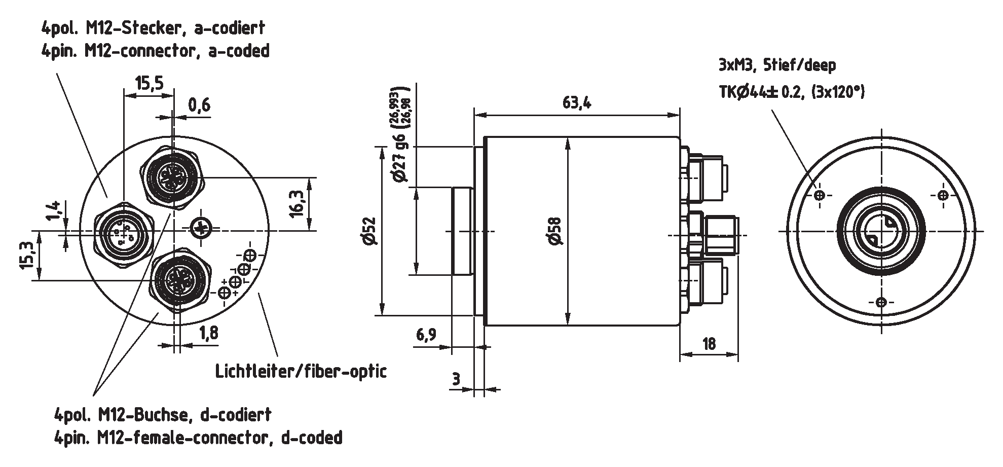 Absolute-Encoder CEK58 - ES3
