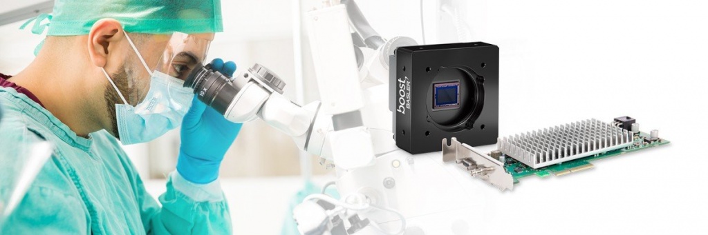 Камеры Basler boost c интерфейсом CXP 2.0 и комплекты Basler boost Bundle