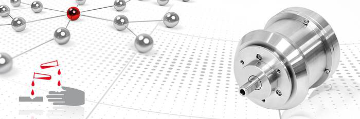 Компактный поворотный энкодер CEV84 TR-Electronic для работы в агрессивной среде 