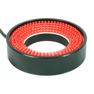 Кольцевая подсветка CCS QL, 90 мм, красный свет, 24 В/9.5 Вт, М12