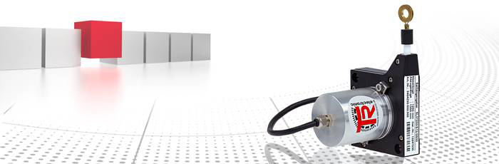 Компактный энкодер TR-Electronic с тросовым барабаном для простых приложений CMW36