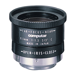 Линза Computar 8 мм, крепление C-Mount, регулируемые диафрагма/фокусное расстояние
