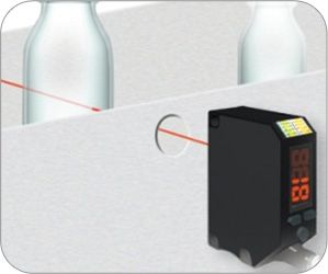 Детектирование прозрачных стеклянных бутылок через отверстие
