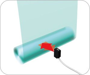 Детектирование конца прозрачной пленки